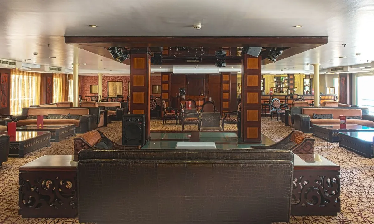 Lounge aboard the Concerto I Nile Cruise Nile cruise
